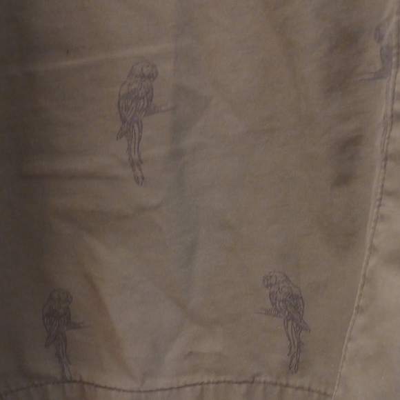 Make Offer Merona Green Cargo Shorts with Textured Fabric - Picture 4 of 4